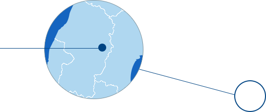 東根市エリア拡大図